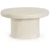 Image de Table basse de salon ronde en bois de manguier d75 - juarez LOPEZ-0747038-NAT