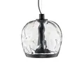 Image de LEUCOS lampe à suspension AURELIA BOLD S 22 (2700K, effet d'eau transparent et canon de fusil opaque - verre et métal)
