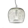 Image de LEUCOS lampe à suspension AURELIA BOLD S 22 (3000K, transparent Pulegoso et blanc opaque - verre et métal)