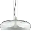 Image de LEUCOS lampe à suspension AURELIA S 45 (3000K, effet d'eau transparent et blanc opaque - verre et métal)