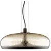 Image de LEUCOS lampe à suspension AURELIA S 45 (2700K, transparent Pulegoso et canon de fusil opaque - verre et métal)
