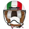 Image de Casque moto - CGM - Ebi Mono - 3XS (50 cm) - blanc/vert/rouge - Garantie 2 ans