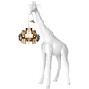 Image de QEEBOO lampadaire GIRAFFE IN LOVE XS (Blanc - Polyéthylène)
