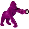 Image de QEEBOO lampe de table KONG XS VELVET FINISH (Violet - Polyéthylène et velours)