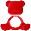 Image de QEEBOO lampe de table TEDDY GIRL VELVET FINISH (Rouge - Polyéthylène et velours)