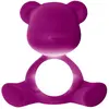 Image de QEEBOO lampe de table TEDDY GIRL VELVET FINISH (Violet - Polyéthylène et velours)