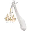 Image de QEEBOO lampe murale GIRAFFE IN LOVE WALL (Blanc - Polyéthylène)