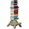 Image de QEEBOO bibliothèque verticale TURTLE CARRY BOOKCASE (Gris tourterelle - Polyéthylène)