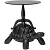 Image de QEEBOO table basse TURTLE CARRY COFFEE TABLE (Noir - Polyéthylène)