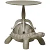Image de QEEBOO table basse TURTLE CARRY COFFEE TABLE (Gris tourterelle - Polyéthylène)