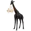 Image de QEEBOO lampadaire GIRAFFE IN LOVE M (Noir - Polyéthylène)