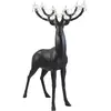 Image de QEEBOO lampadaire d'extérieur SHERWOOD (Noir - Polyéthylène)