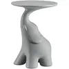 Image de QEEBOO table basse PAKO (Gris - Polyéthylène)