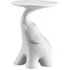 Image de QEEBOO table basse PAKO (Blanc - Polyéthylène)