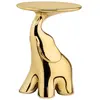 Image de QEEBOO table basse PAKO GOLD (Or - Polyéthylène)