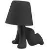 Image de QEEBOO lampe de table SWEET BROTHERS RON (Noir - Polycarbonate peint doux au toucher)