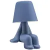 Image de QEEBOO lampe de table SWEET BROTHERS SAM (Bleu ciel - Polycarbonate peint doux au toucher)
