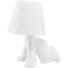 Image de QEEBOO lampe de table SWEET BROTHERS RON (Blanc - Polycarbonate peint doux au toucher)