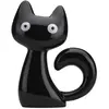Image de QEEBOO vase KRITTERS DALILA (Noir et blanc - Céramique)