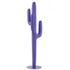 Image de QEEBOO portemanteau sur pied SAGUARO (Bleu violet - Polyéthylène et métal)