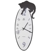Image de ARTI E MESTIERI horloge murale TOMMY (Noir - Métal et verre)