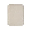 Image de MAGIS tapis VOLENTIERI CORNICE 170 x 230 cm (Beige - 97% lin et 3% viscose)