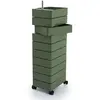 Image de MAGIS 360° meuble avec 10 tiroirs (Vert - ABS poli / Aluminium)