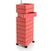Image de MAGIS 360° meuble avec 10 tiroirs (Rose - ABS poli / Aluminium)