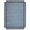 Image de MAGIS tapis VOLENTIERI CORNICE 170 x 230 cm (Gris glace - 97% lin et 3% viscose)