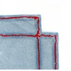 Image de MAGIS tapis VOLENTIERI CORNICE 170 x 230 cm (Bleu ciel - 97% lin et 3% viscose)