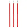 Image de Recharge stylo gel effaçable - Legami - Pack de 3 - Encre rouge - Pointe moyenne - Rechargeable