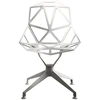 Image de MAGIS chaise pivotante CHAIR ONE 4STAR (Blanc - Aluminium)