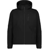 Image de CMP Veste softshell homme Softshell Zip Hood noire - respirante coupe-vent et déperlante (WP 7000)