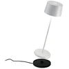 Image de Lampe De Table Led Rechargeable Et Dimmable Olivia Pro White