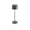 Image de ZAFFERANO set de 3 lampes de table OLIVIA (Gris foncé - Aluminium peint et polycarbonate)