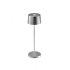 Image de ZAFFERANO set de 3 lampes de table OLIVIA (Feuille d'argent - Aluminium peint et polycarbonate)