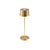 Image de ZAFFERANO set de 3 lampes de table OLIVIA (Feuille d'or - Aluminium peint et polycarbonate)