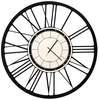Image de ARTI E MESTIERI horloge murale BIG 50 (Noir - Métal verni)