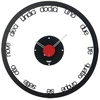 Image de ARTI E MESTIERI horloge murale CIRCOLO GRANDE (Noir - Métal verni)