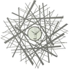 Image de ARTI E MESTIERI horloge murale SHANGHAI (Boue et ivoire - Métal verni)