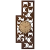 Image de ARTI E MESTIERI horloge murale VOGUE (Caramel industriel / or laqué - Métal verni)