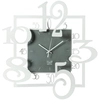 Image de ARTI E MESTIERI horloge murale AMOS (Marbre blanc - Métal verni)