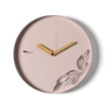 Image de ARTI E MESTIERI horloge murale ALBA (Mûre - Métal verni)
