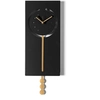 Image de ARTI E MESTIERI horloge murale à pendule OMEGA (Noir / or laqué - Métal verni)
