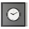 Image de ARTI E MESTIERI horloge murale TIFFANY PICCOLO (Noir / blanc marbre - Métal verni)