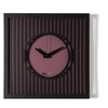 Image de ARTI E MESTIERI horloge murale TIFFANY PICCOLO (Noir / Violet améthyste - Métal verni)