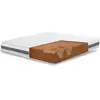 Image de The White Stone Matelas 135x190 Cm En Mousse Antibactérien