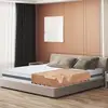 Image de The White Stone Matelas 140x190 Cm En Mousse Antibactérien