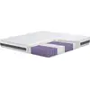 Image de The white stone matelas à ressorts ensachés et mémoire 80x190 20 cm moyen-ferme, automodelant, housse anallergique et respirante EVOLUTION-80X190X20