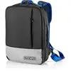 Image de Sparco Spbackpack Sacoche D'ordinateurs Portables 39,6 Cm (15.6") Sac À Dos Noir, Bleu, Gris